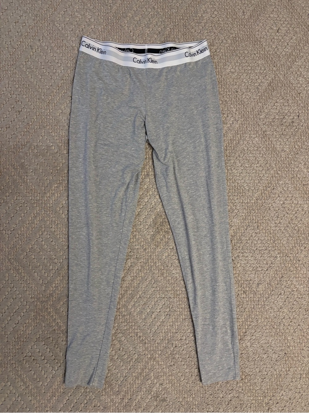 Calvin Klein Women’s Light Gray Logo Waistband Sleepwear